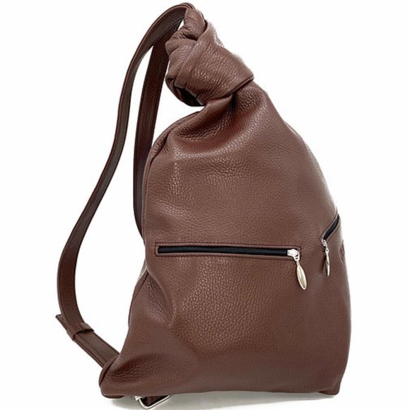 Millie Knot Leather Backpack (Etsy) - NWOT main image 6